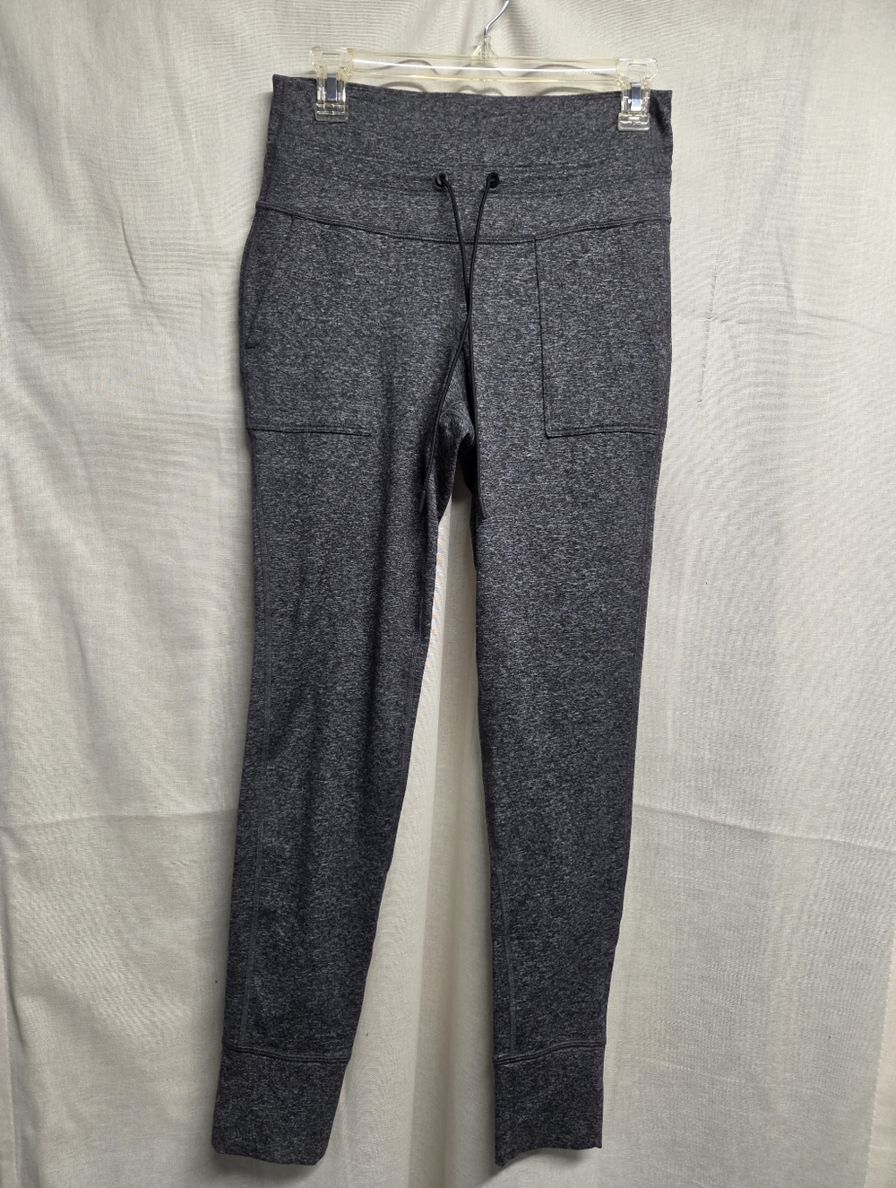 Old Navy Charcoal Heather Drawstring Track Joggers